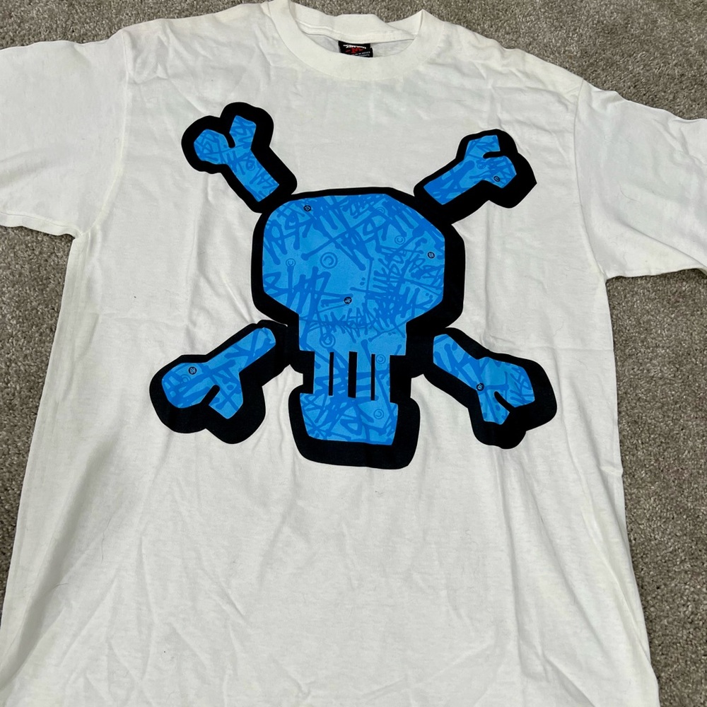 Stussy skull Graphic Shirt